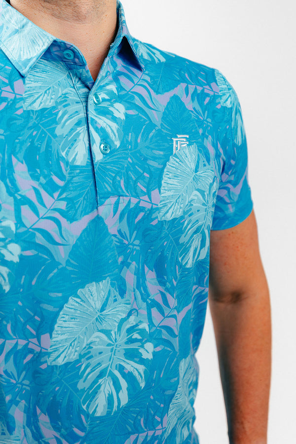 Hübriidsärk Bali mustriga, slim fit