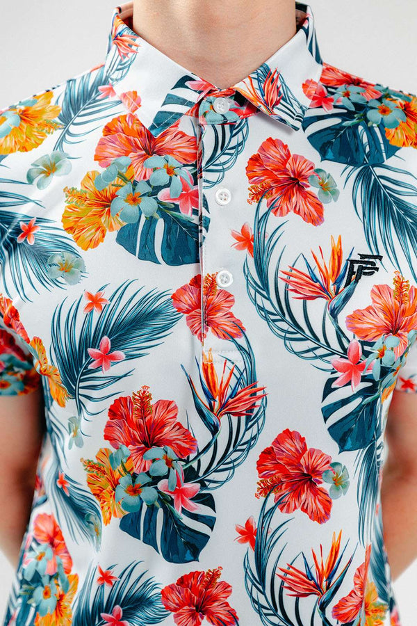 Hübriidsärk Capri mustriga, slim fit